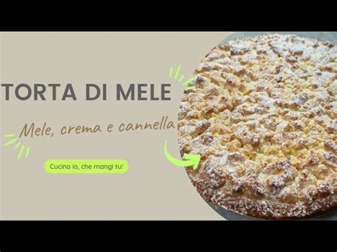 Torta Di Mele Crostata Con Crema Mele E Cannella Ricetta Completa