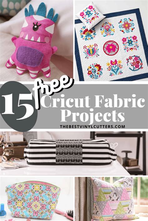 15 Sensational Cricut Fabric Projects to Whip Up!