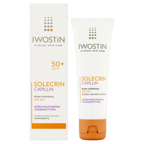 Iwostin Solecrin Capillin Krem Ochronny SPF 50 50 Ml Dr Max Drogeria