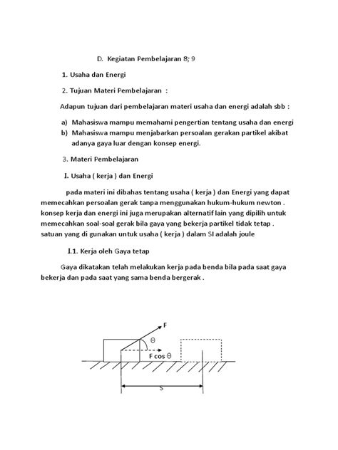 Modul Fisika Dasar Pertemuan 8 Pdf