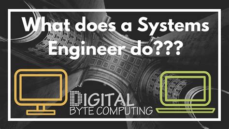 What Does A It Systems Engineer Do Youtube