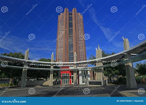 Cityplace And Uptown Trolley Station In Dallas Editorial Image Image