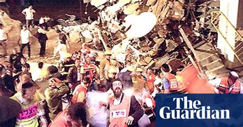 Seven Arrested After Israeli Building Collapse Israel The Guardian