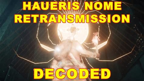 Assassins Creed Origins Haueris Nome Retransmission Decoded Smenkhkare Tomb Youtube