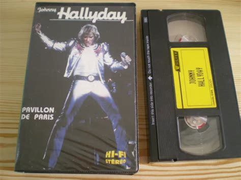 JOHNNY HALLYDAY PAVILLON De Paris Et Bercy VHS EUR 10 00 PicClick FR