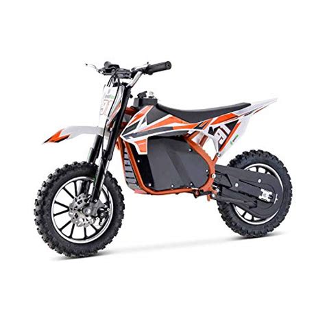 Moto Eléctrica Niños Desde 5 o 6 años Minimoto Eléctrica Naranja