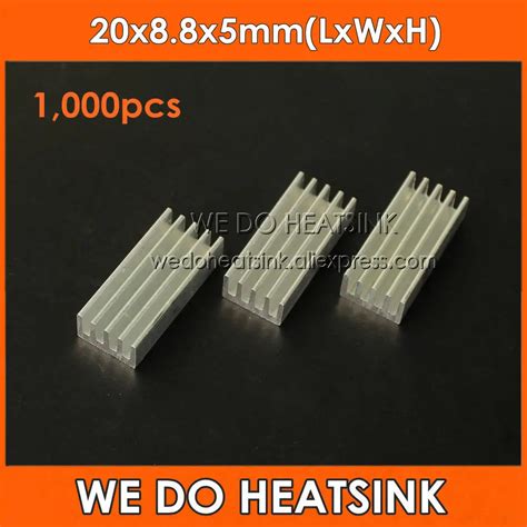 We Do Heatsink Pcs X X Mm Diy Extrusion Epoxy Attach On