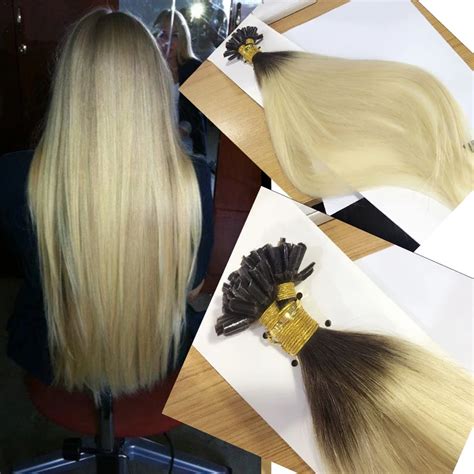 U Tip Pre Bonded Fusion Hair Extensions Straight Brazilian Virgin Hair