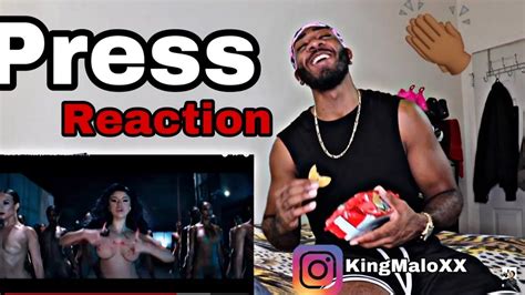 Cardi B Press [official Music Video] Reaction Im In Love Youtube