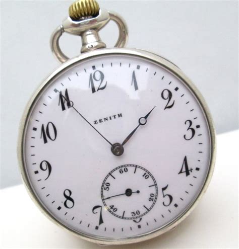 Zenith Medaille D Or Genève 1896 Ancre Men S Pocket Watch Catawiki