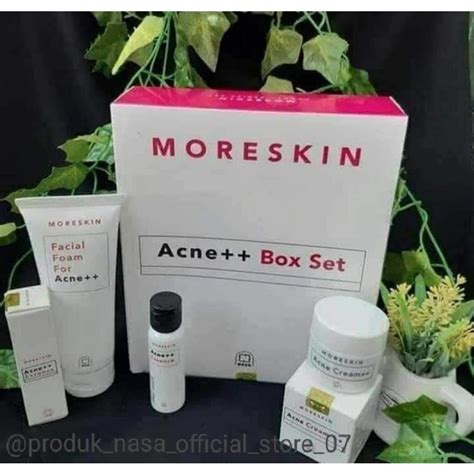 Jual MORESKIN ACNE Box Set Paket Shopee Indonesia