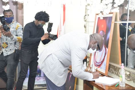 Obaseki Pays Condolence Visit To Delta Gov Eulogises Late Pa Okowa