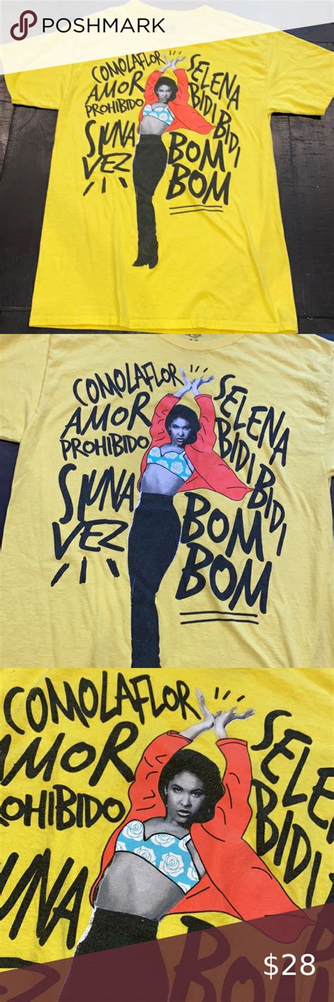 Selena Quintanilla Official Merchandise Como La Flor Tejano Legend T