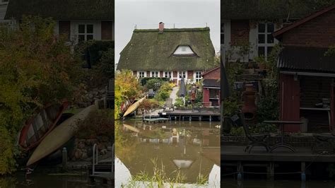 Niemieckie Domki Nad Rzek Gose Elbe W Hamburgu Cda