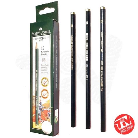 Jual Pensil Kayu Faber Castell B Set Of Box Pcs