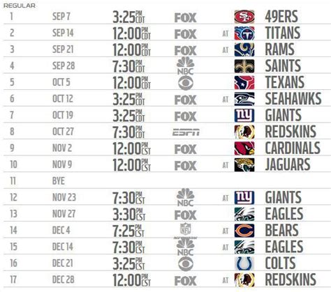 Cowboys Schedule Preseason