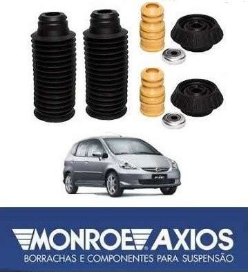 Kit Batente Amortecedor Dianteiro Completo Honda Fit 2004 A 2008 Axios