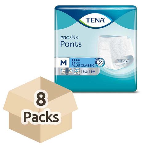 Tena Pants Plus Classic Medium Case Packs Of Incontinence Shop