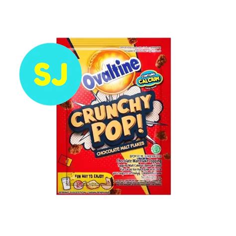 Ovaltine Crunchy Pop 8g 1 Sachet Shopee Malaysia