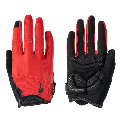 Specialized Body Geometry Grail Long Finger Gloves Red Obs Bibaj Sport