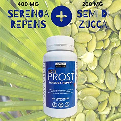 Actiprost Integratore Per La Prostata 90 Compresse 400 Mg Serenoa