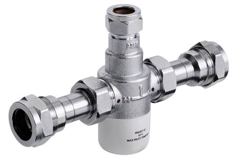 Bristan Gummers 15mm Thermostatic Mixing Valve With Isolation