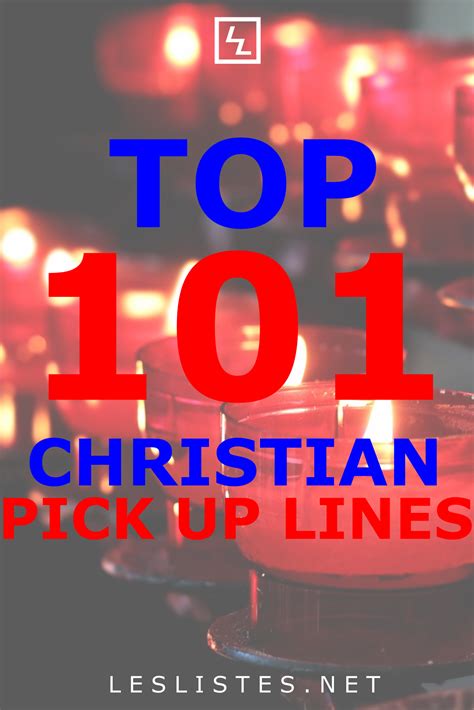 Top 101 funny christian pick up lines – Artofit