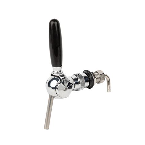 Chrome Plated Adjustable Draft Beer Faucet Beer Tap With Flow