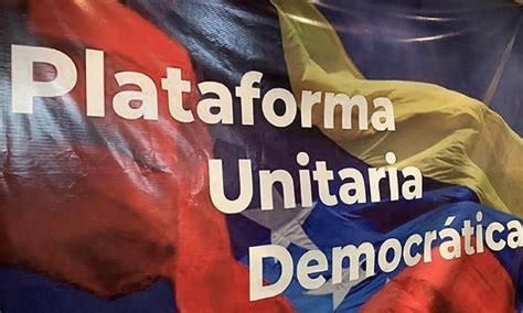 Plataforma Unitaria CNE Incumple El Cronograma Electoral La Verdad