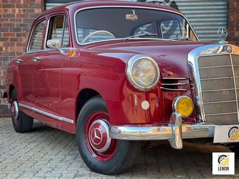 Mercedes Benz Ponton Sedan Lemon Garage