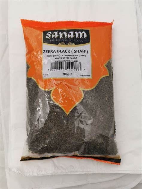 SANAM ZEERA BLACK SHAHI 700G Myspiceshop Co Uk