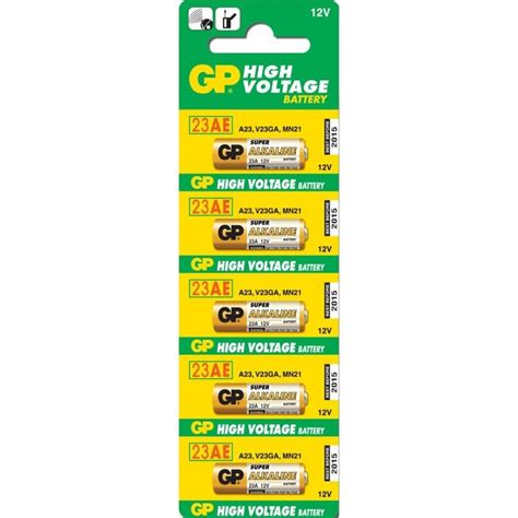 GP High Voltage Pack 5 Pilhas Alcalinas LR3 12V PcComponentes Pt