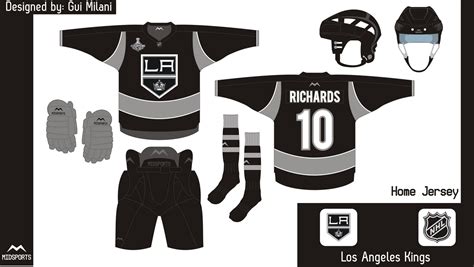 Midsports Design By Gui Milani Los Angeles Kings