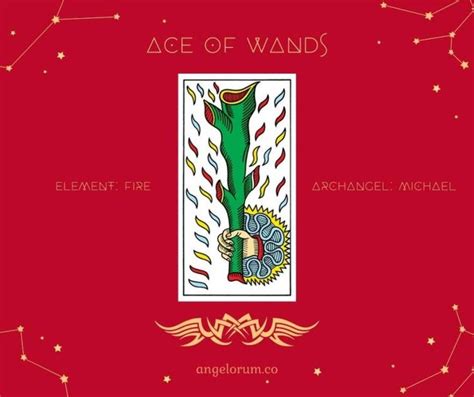 Ace Of Wands Angelic Tarot Card Meanings ⋆ Angelorum Angelic Tarot