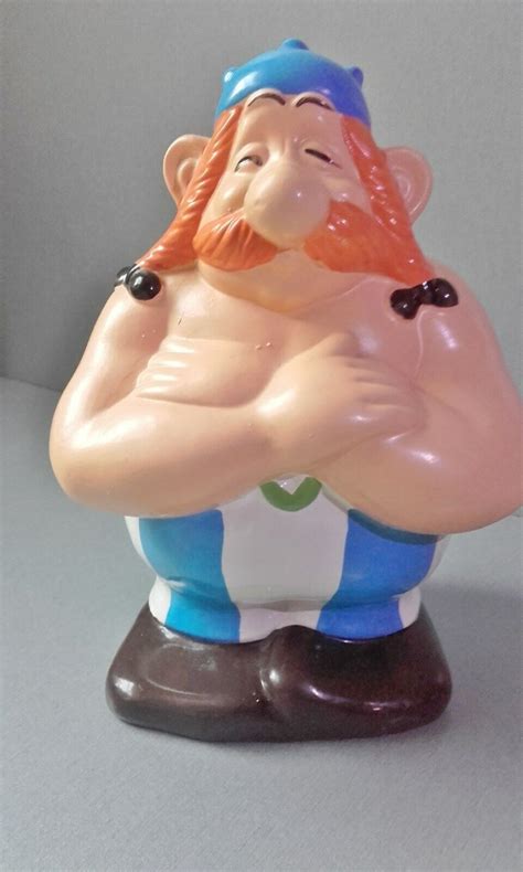 Comicsvalue Alte Obelix Spardose M Schlo Vintage Keramik