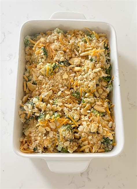 Broccoli Casserole with Ritz Crackers - Weekend Craft