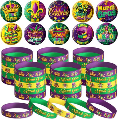 Amazon 60 Pcs Mardi Gras Party Favors Mardi Gras Accessories