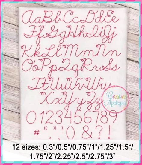 Stitch Cursive Font