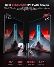 Uperfeito Monitor Port Til De Jogos K X Qhd Hits Hz