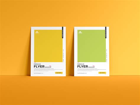 Free Standing A Flyer Mockup Free Mockup World