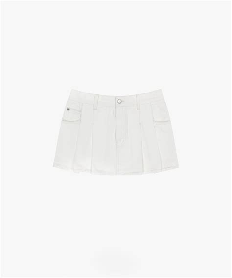 MUSINSA公式 GROVE Mode Denim Skirt IVORY