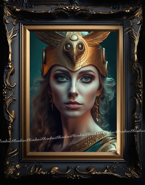 Athena Greek Mythology Digital Download Goddess Of Wisdom And The Arts Pallas Athena Greek