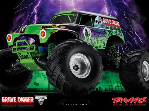 Grave Digger Monster Truck Wallpaper - WallpaperSafari