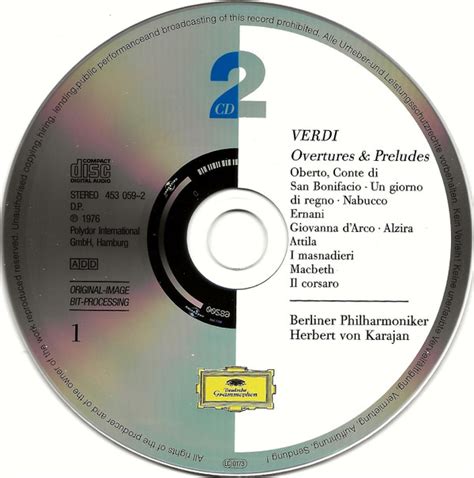 Overtures Preludes By Giuseppe Verdi Berliner Philharmoniker