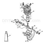 Stihl HT 100 Pole Pruner HT100 Parts Diagram