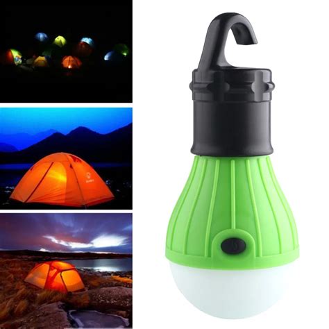 Portable Soft Light Outdoor Hanging LED Camping Tent Lighter Bulb