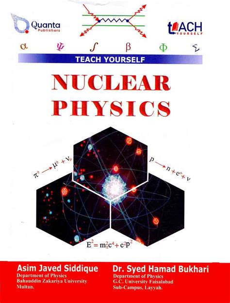 Nuclear Physics Book For BS M Sc Physics By Asim Javaid Pak Army Ranks