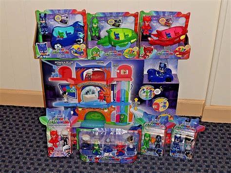 PJ Masks Headquarters Playset House☆Catboy Car Figures included☆NEW☆toys tv show | #1834627951