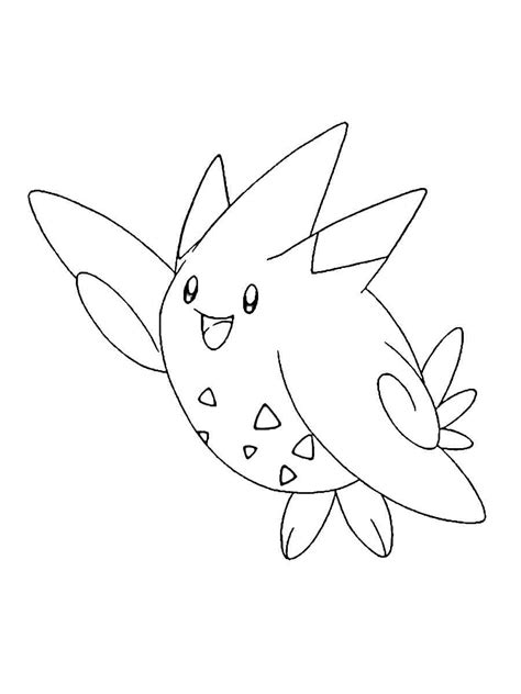 Togekiss Pokemon Coloring Pages