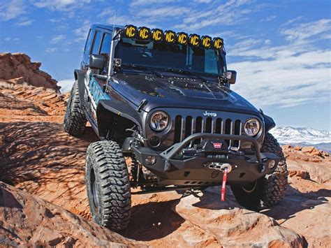 Kc Hilites Gravity Led Pro6 For 18 Up Jeep Wrangler Jl And Gladiator Jt Fortec4x4